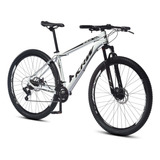 Bicicleta Aro 29 Krw Alumínio Shimano Tz 21 Vel A Disco sh21 Cor Branco/preto